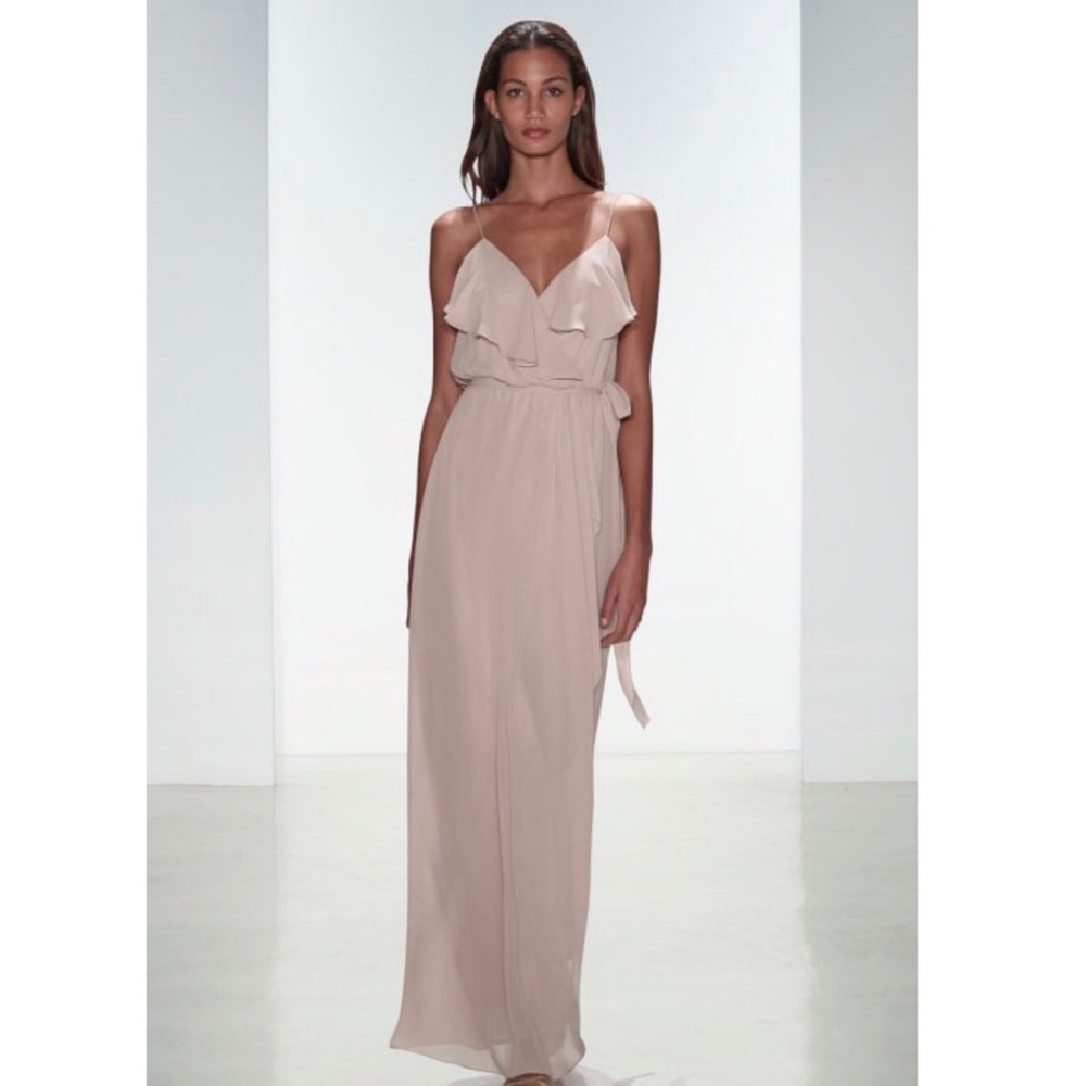 Blush Thin Strap Gown